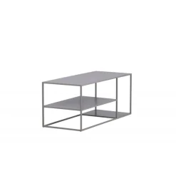 Staal Sofabord 120cm - Lysegrå