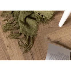 Stanly Plaid 130 x 170- Mosgrøn