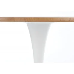 STING bord, - top - gylden eg, ben - Hvid