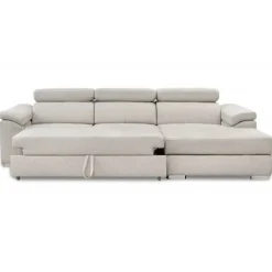 Stitch Sovesofa højrevendt Med Indbygget Sengeudtræk - Stof