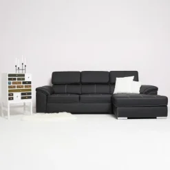 Stitch Sovesofa højrevendt Med Indbygget Sengeudtræk