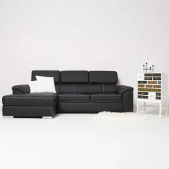 Stitch Sovesofa venstrevendt Med Indbygget Sengeudtræk