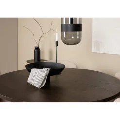 Stone Rundt Spisebordssæt - Mørkegrå og Mocca