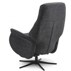 Storm lænestol Antracit stof med skammel (motorbetjent)