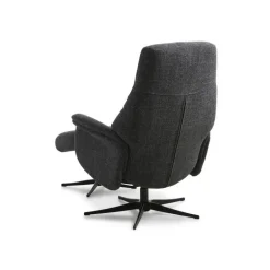 Storm lænestol med skammel - Antracit