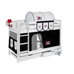 Sætpris køjeseng - Sort Pirat