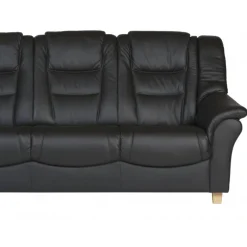 Strib 3 personers sofa Læder