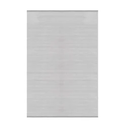 Style Kortluvet Tæppeløber Ensfarvet - Sølv