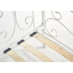 SUMATRA metalseng 90x200cm - Hvid