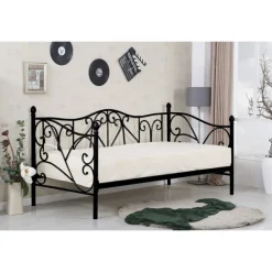 SUMATRA metalseng 90x200cm - Sort