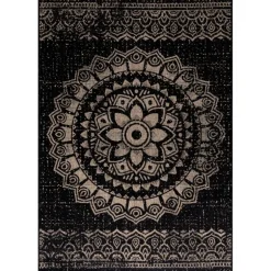 Sunny Udendørs tæppe Vintage - Sort