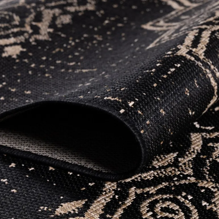 Sunny Udendørs tæppe Vintage - Sort