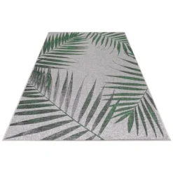 Sunny Udendørs Tæppeløber Palme - Grøn