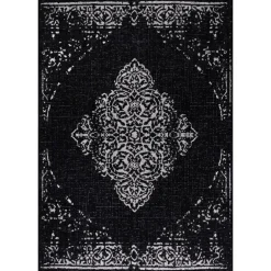 Sunny Udendørs Tæppeløber Vintage - Sort