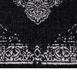 Sunny Udendørs Tæppeløber Vintage - Sort