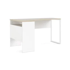 Surrey skrivebord - Hvid/Eg