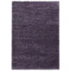 Sydney Shaggy Tæppeløber Ensfarvet - Violet