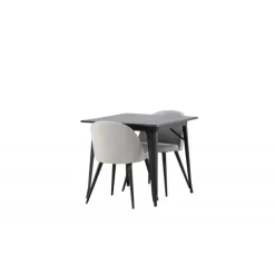 Tempe e Spisebordssæt - Sort og Grå