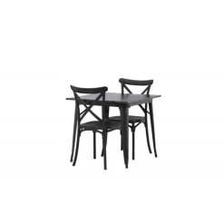 Tempe Spisebordssæt - Sort