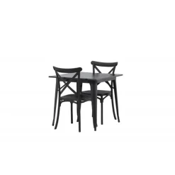 Tempe Spisebordssæt - Sort