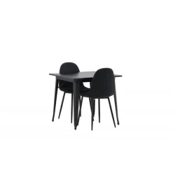 Tempe Spisebordssæt - Sort