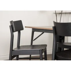 Tempe Spisebordssæt - Sort og Valnød