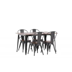 Tempe Spisebordssæt - Valnød