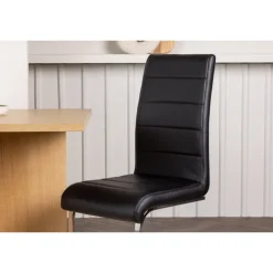 Tempo Spisestol - Sort og Grå