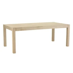 Texas spisebord 100 x 200 cm i sæbebehandlet eg OUTLET