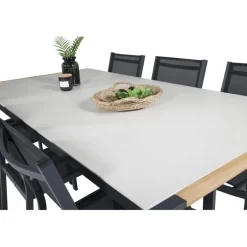 Texas t Loungesæt - Havemøbelsæt - Sort