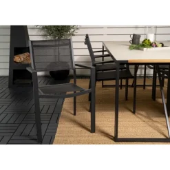 Texas t Loungesæt - Havemøbelsæt - Sort