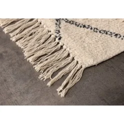 Thelma Tæppe - Sort og Hvid