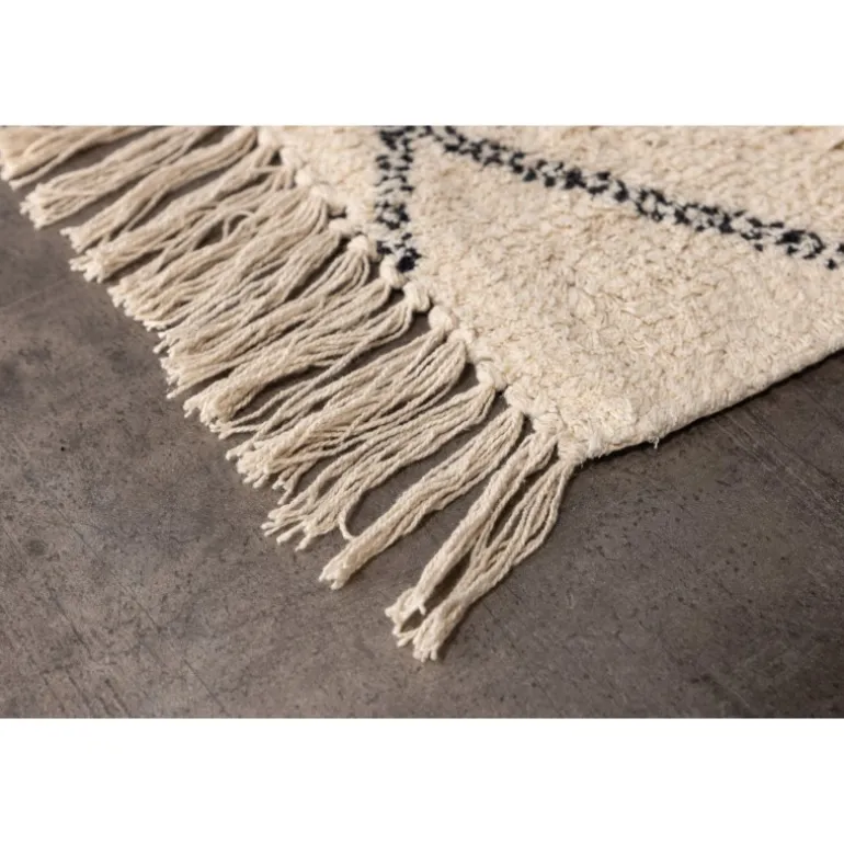 Thelma Tæppe - Sort og Hvid