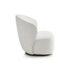 Theo loungestol hvid Anthology stof