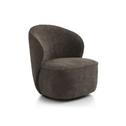 Theo loungestol Mocca stof