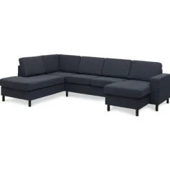 Thomas højrevendt hjørnesofa med chaiselong - Austin Blå