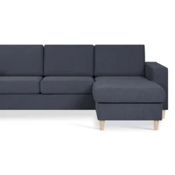 Thomas højrevendt hjørnesofa med chaiselong - Austin Blå