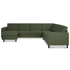 Thomas vendbar hjørnesofa med chaiselong- Austin Winther moss Grøn