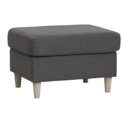 Thomas vendbar hjørnesofa med chaiselong- Mørkegrå