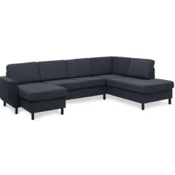 Thomas Venstrevendt hjørnesofa med chaiselong - Austin Blå