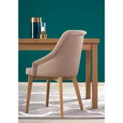 TIAGO 2 Spisebord med udtræk, craft oak / craft oak