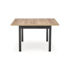 TIAGO SQUARE Spisebord med udtræk, craft eg / Sort