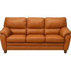 Tilst 3 pers læder sofa