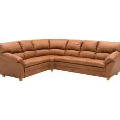 Tilst hjørnesofa i ægte Soleda læder Cognac - D23