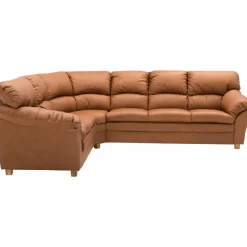 Tilst hjørnesofa i ægte Soleda læder Cognac - D23