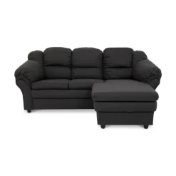 Tønder ch. sofa - 3 pers. højre - Koksgrå Inari 95