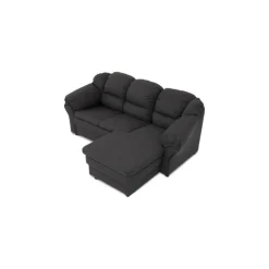 Tønder ch. sofa - 3 pers. højre - Koksgrå Inari 95