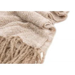 Toby Plaid - Beige og Hvid