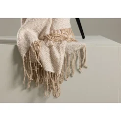 Toby Plaid - Beige og Hvid