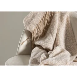 Toby Plaid - Beige og Hvid